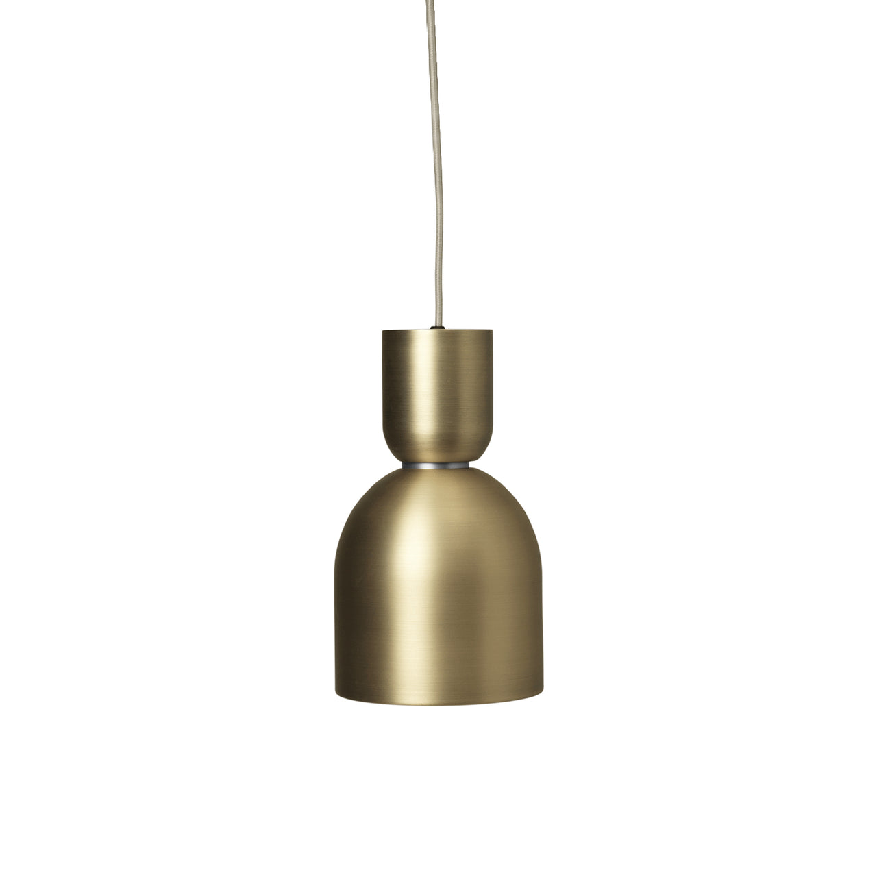 Collect Lighting: Brass + Bell + Bell + Chrome