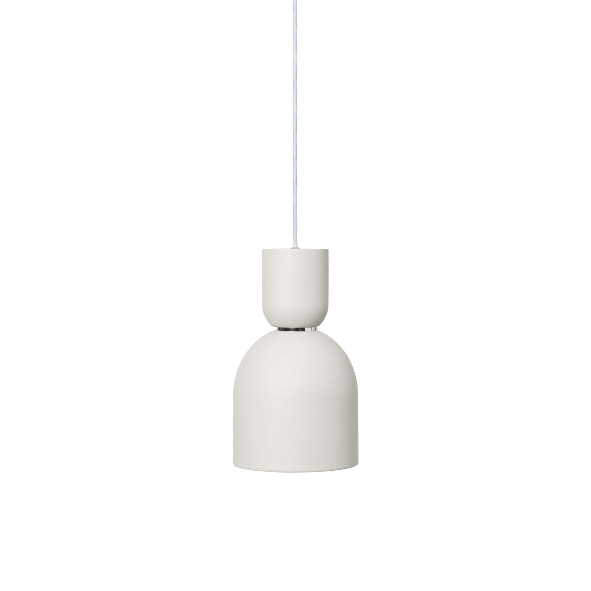 Collect Lighting: Pendant + Bell + White