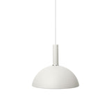 Collect Lighting: White + High + Dome +   Chrome
