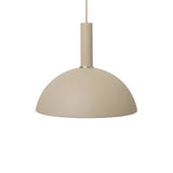 Collect Lighting: Cashmere + Low + Dome + Chrome