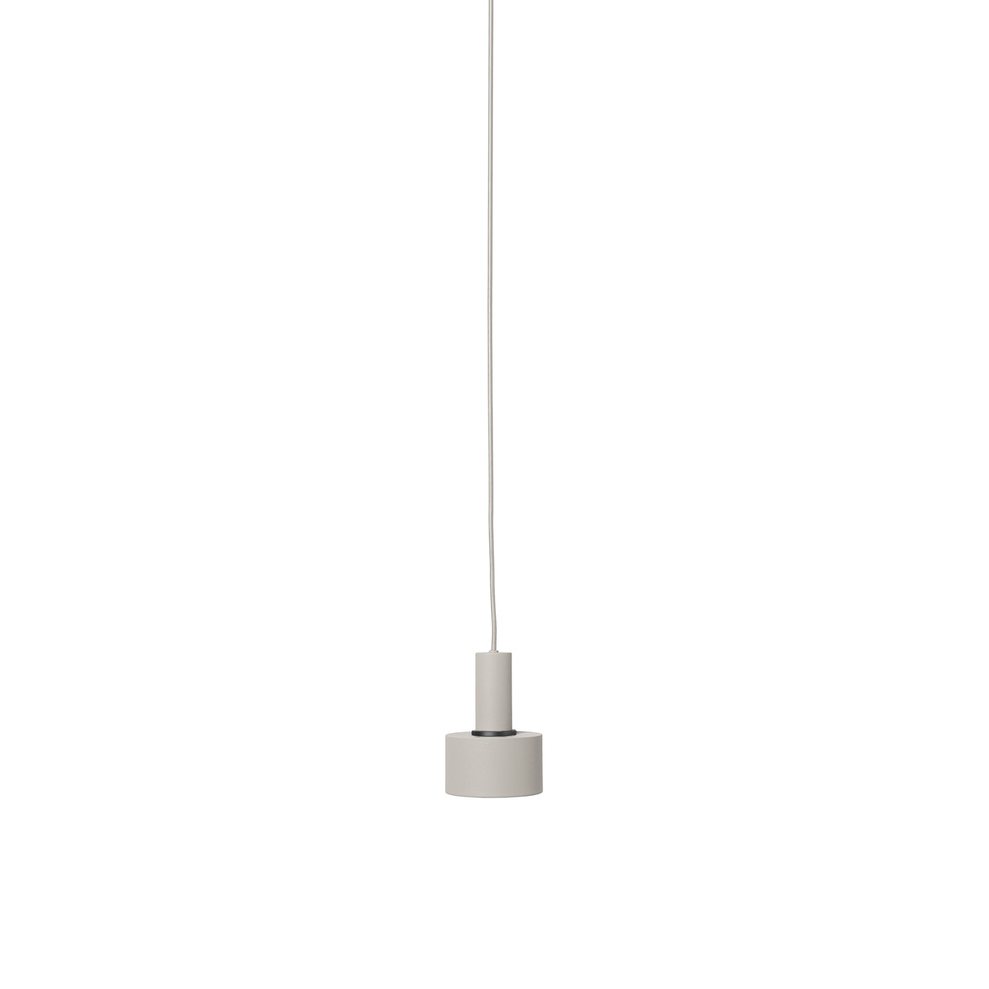 Collect Lighting: Light Grey + Low + Disc + Black Brass