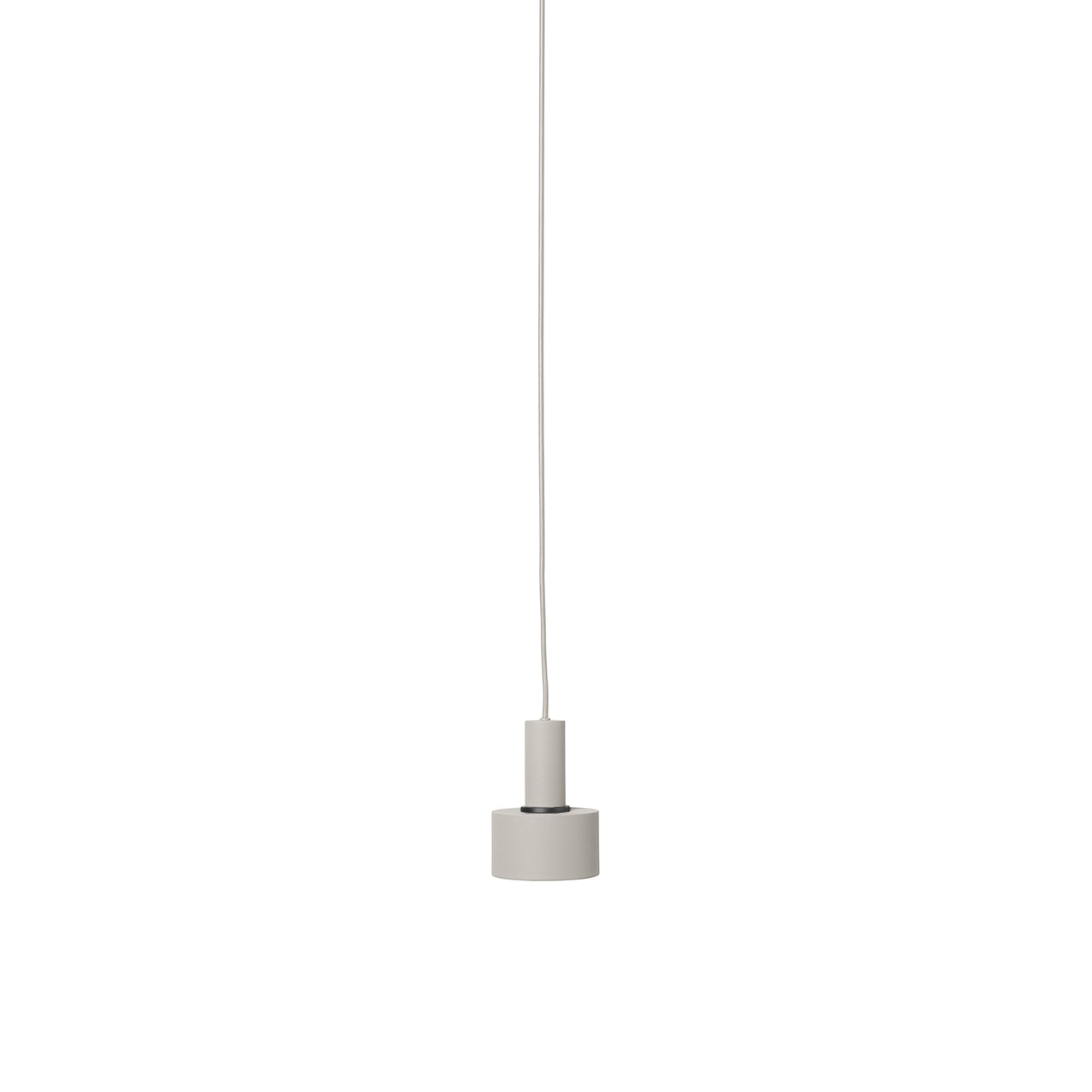 Collect Lighting: Light Grey + Low + Disc + Black Brass