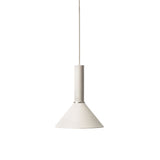 Collect Lighting: Light Grey + High + Cone + Chrome