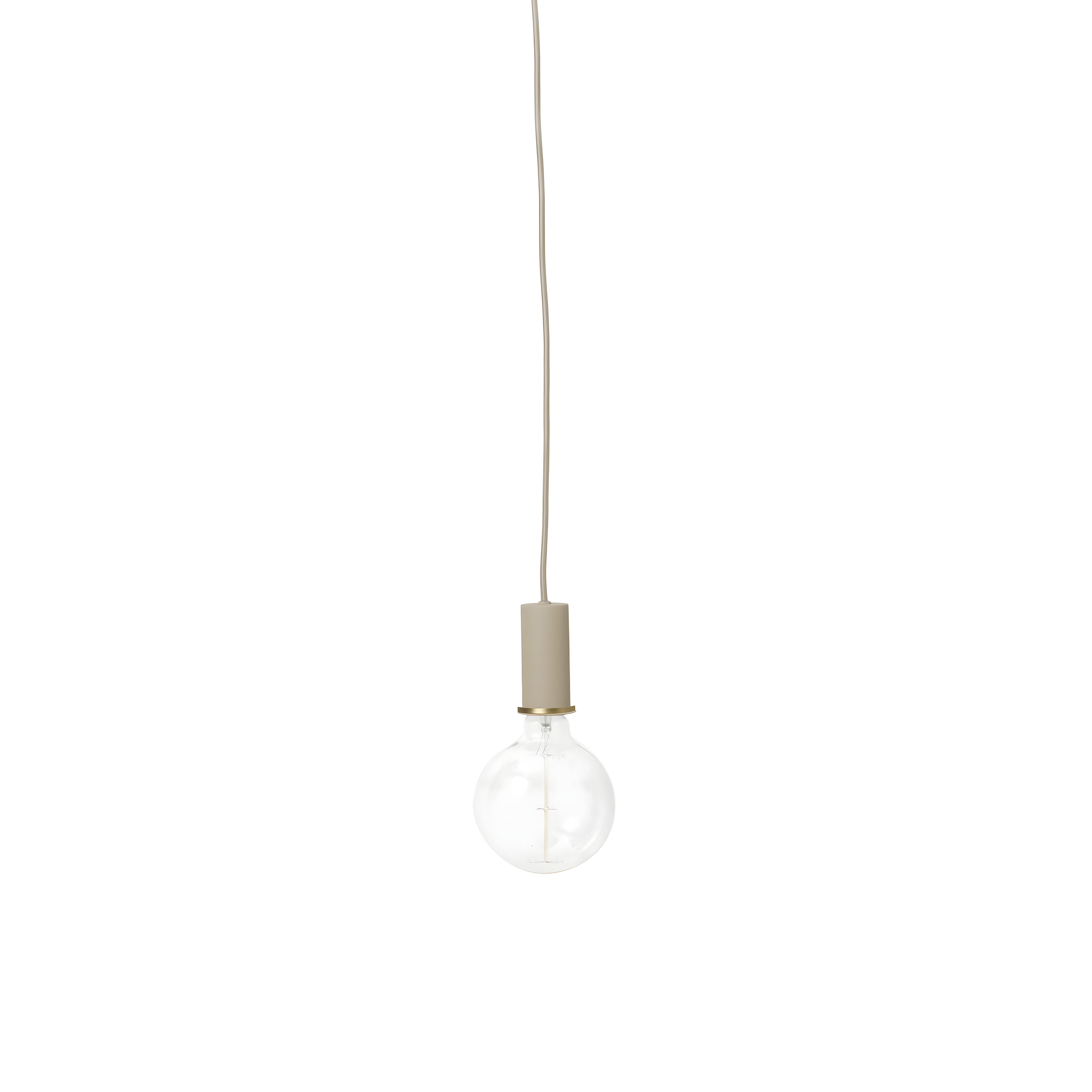 Collect Lighting: Pendant + Low + Cashmere