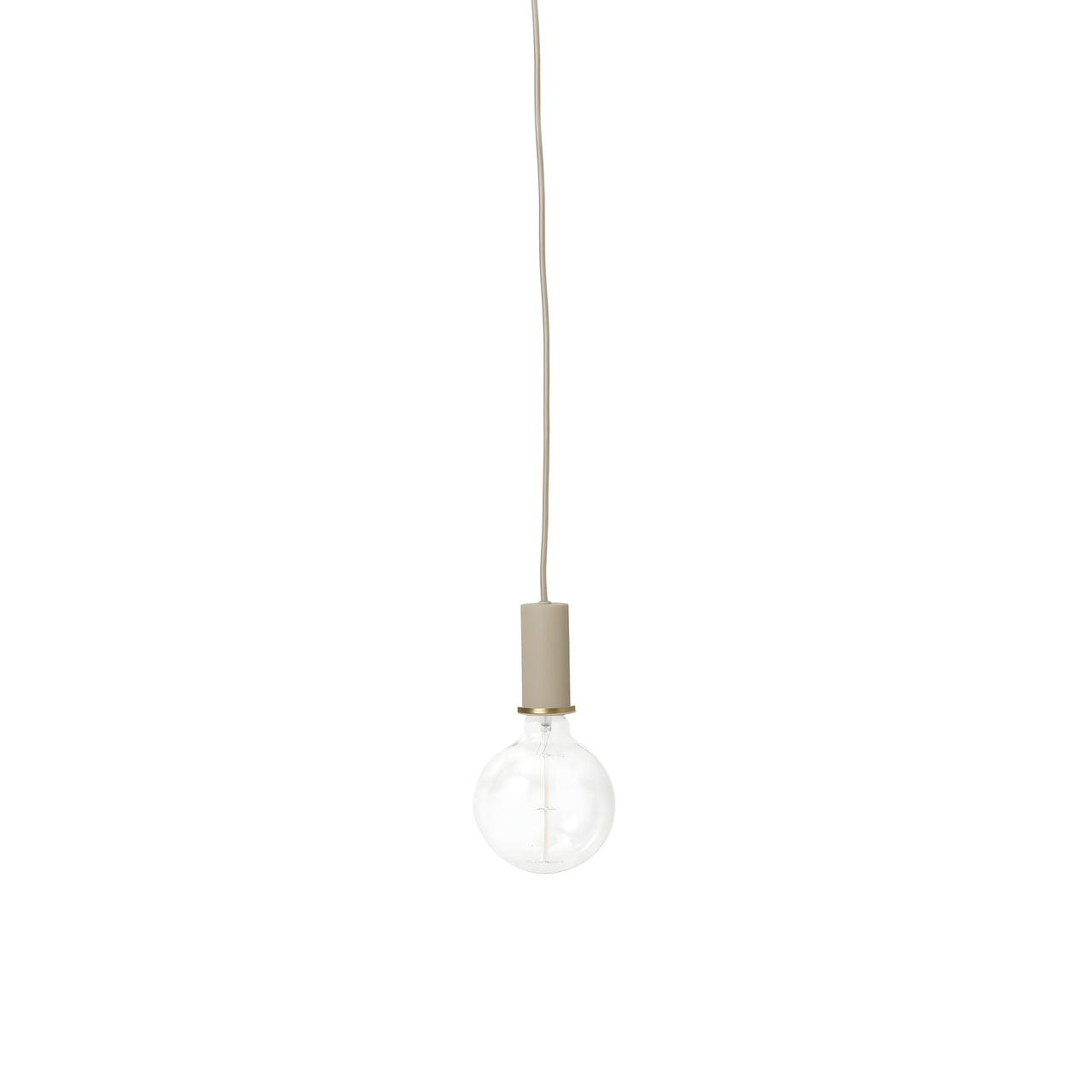 Collect Lighting: Pendant + Low + Cashmere