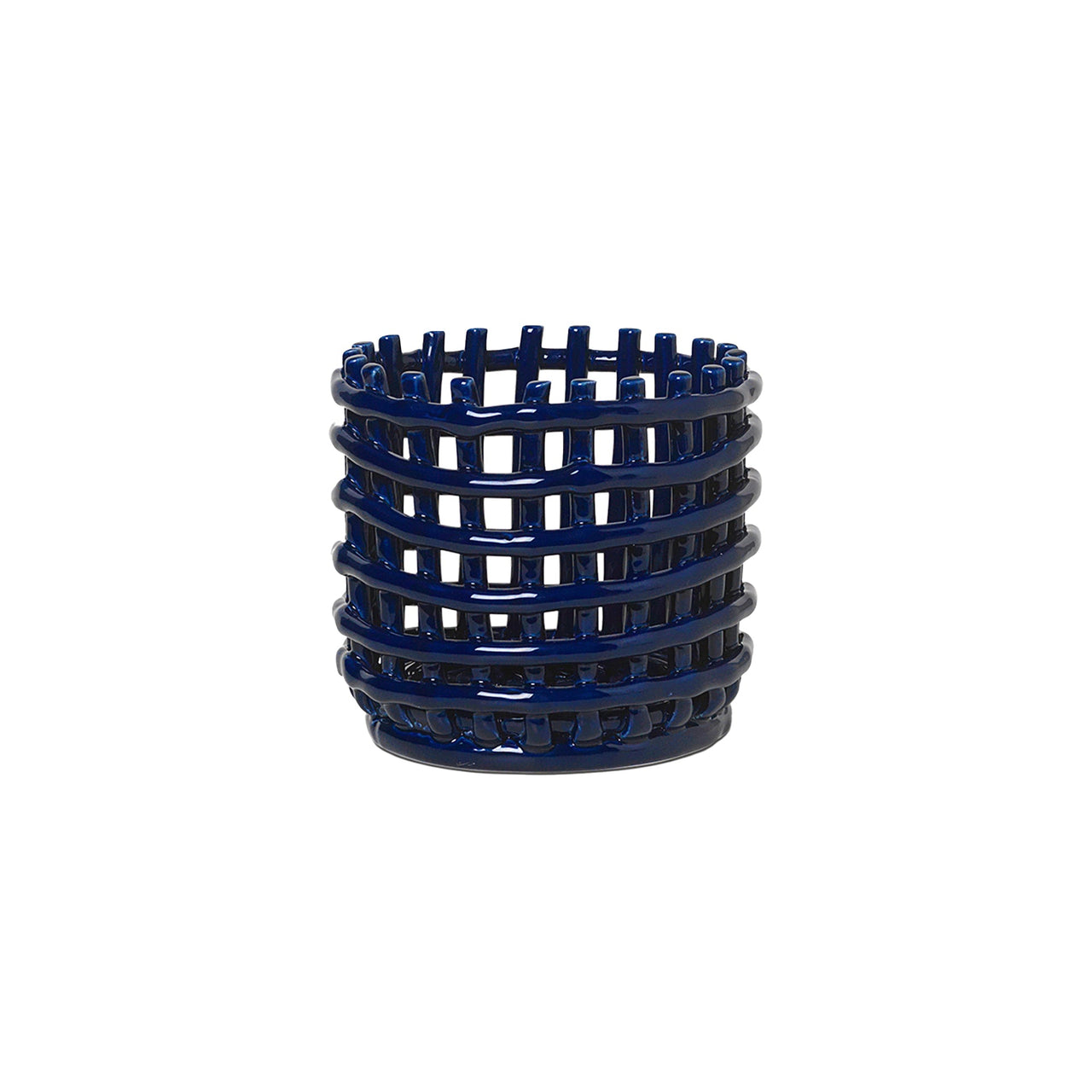 Ceramic Basket: Small - 6.3