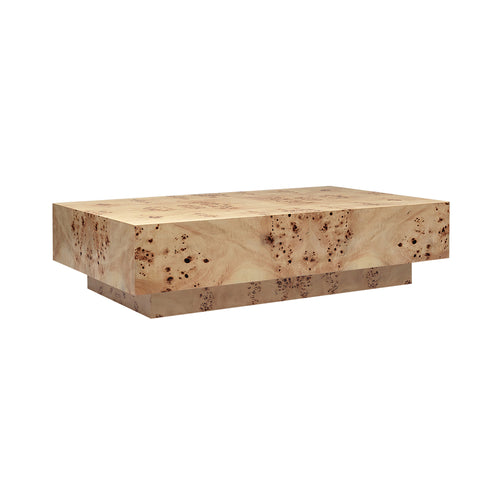 Burl Coffee Table
