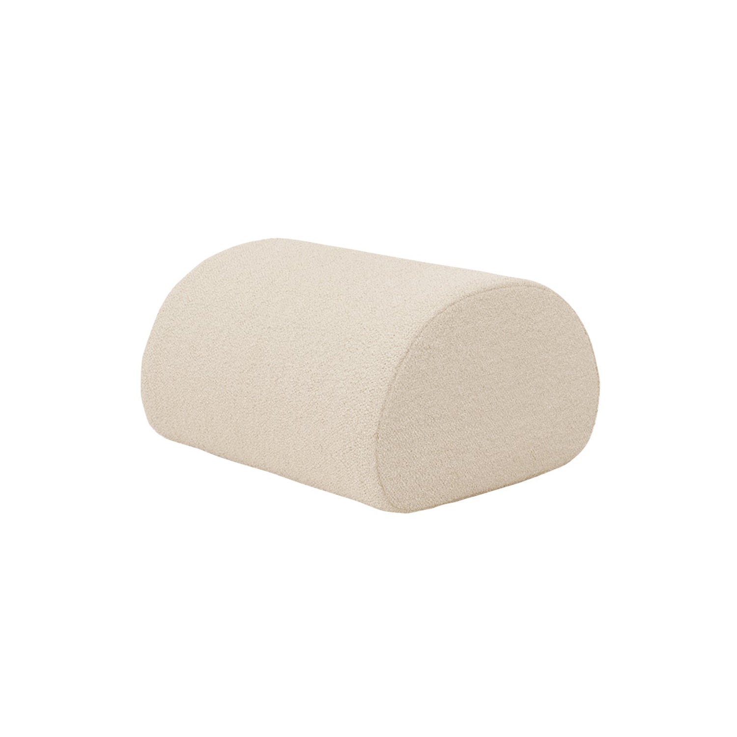 Rouli Pouf: Pure Boucle Off-White