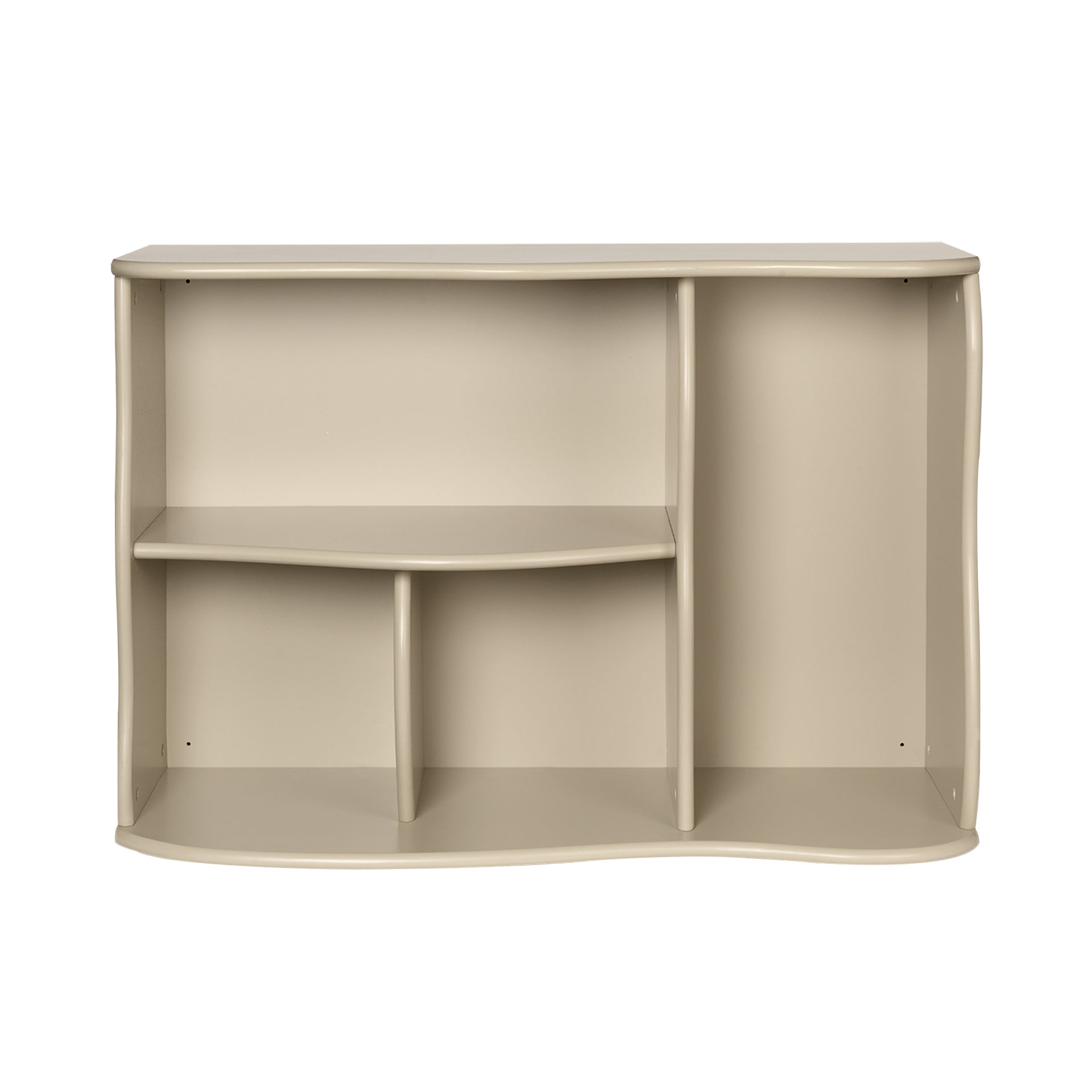 Slope Bookcase: Cashmere