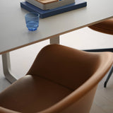 Fiber Conference Armchair: Swivel Base with Return + Tilt + Recycled Shell