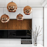 Copper LED Pendant
