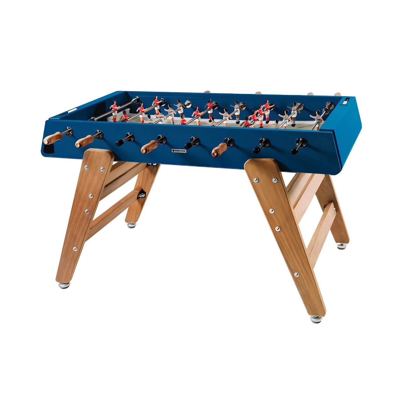 RS3 Wood Football Table: Green Blue