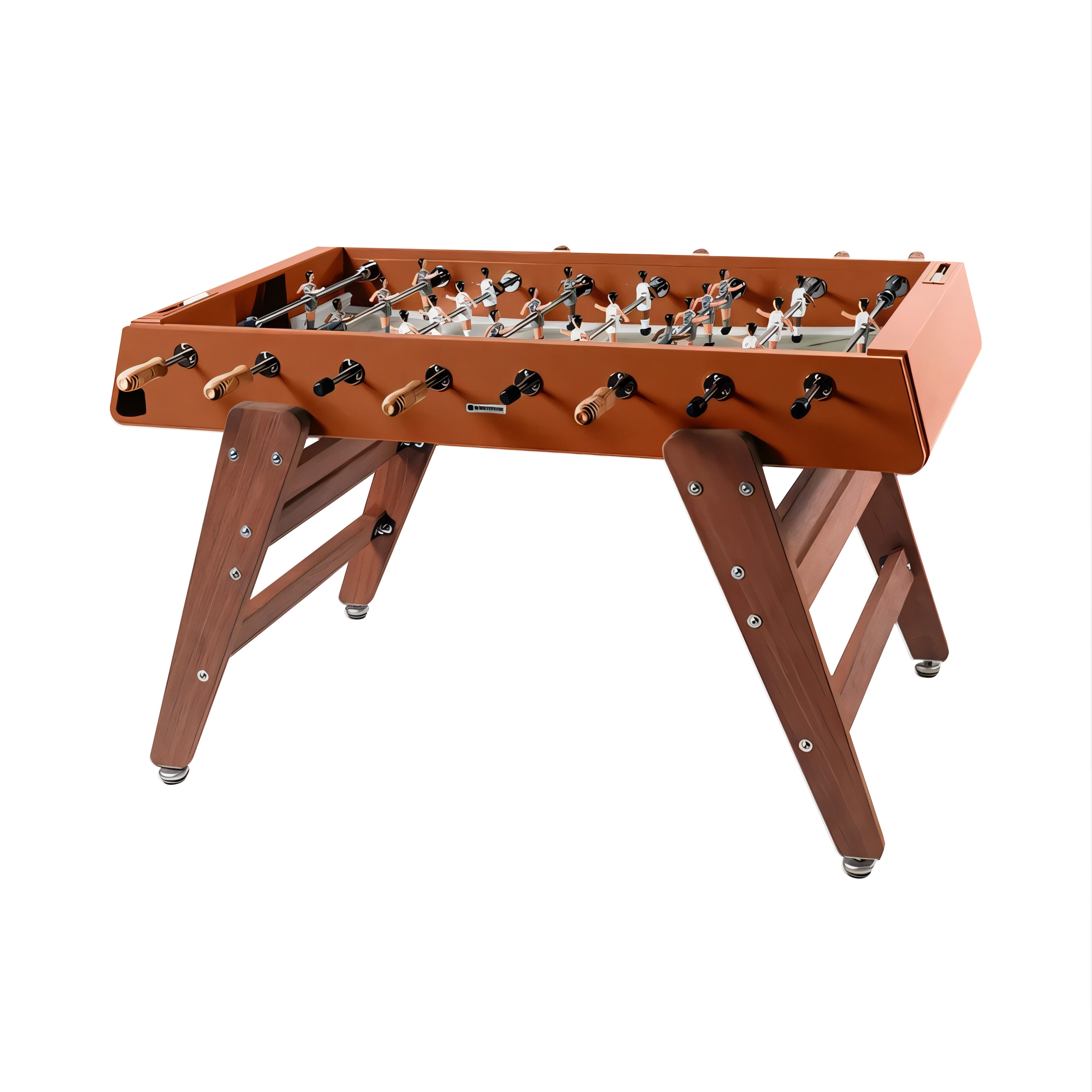 RS3 Wood Football Table: Terracotta