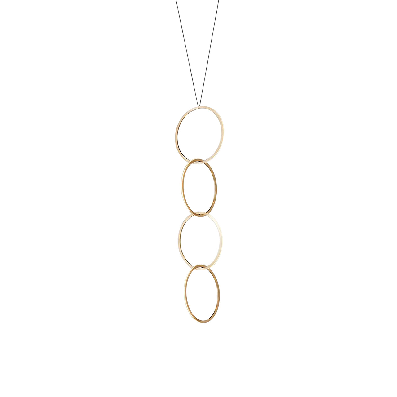 Circus 500 Pendant: 4 + Brass