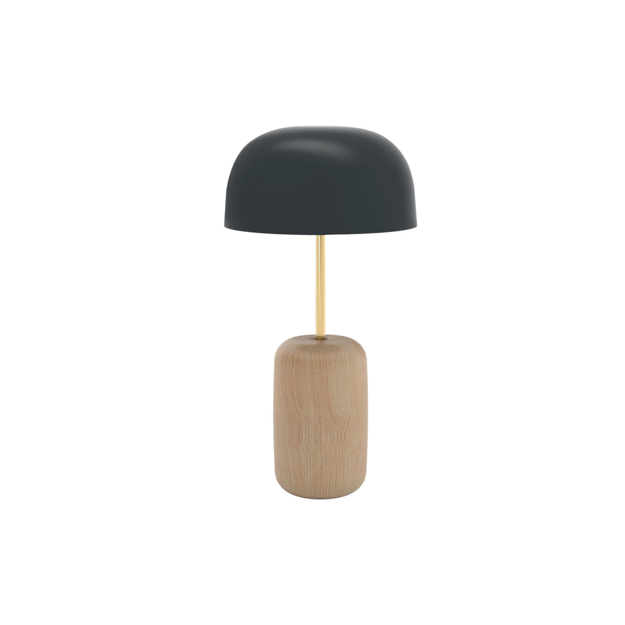 Nina Table Lamp: Slate Grey