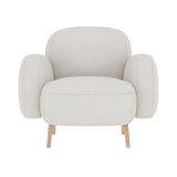 Auguste Armchair: Pearl Grey