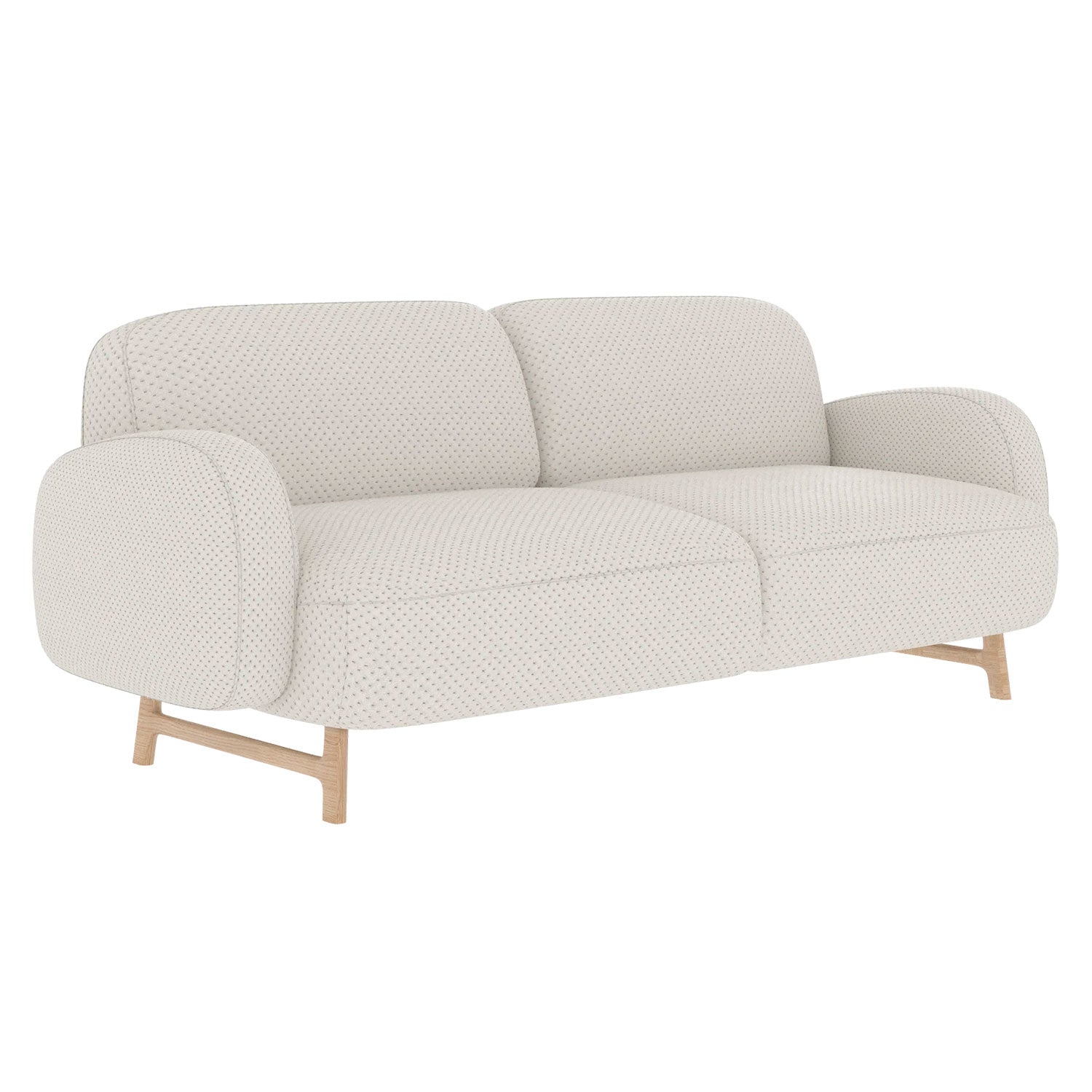Auguste Sofa: 3 + Pearl