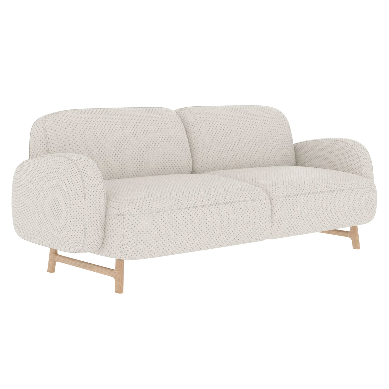 Auguste Sofa: 3 + Pearl