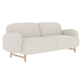 Auguste Sofa: 3 + Pearl