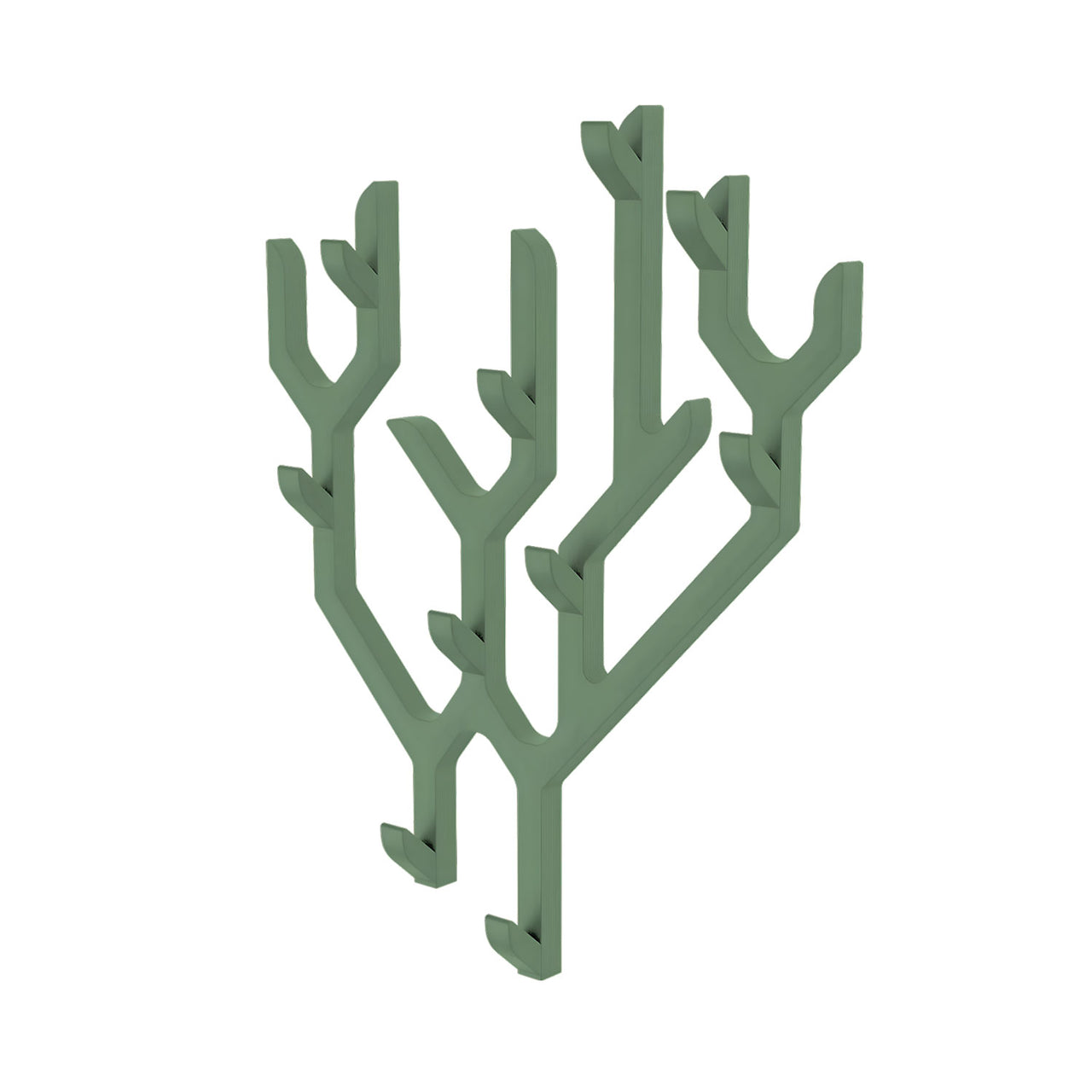 Ambroise Wall Coat Rack: Sage Green