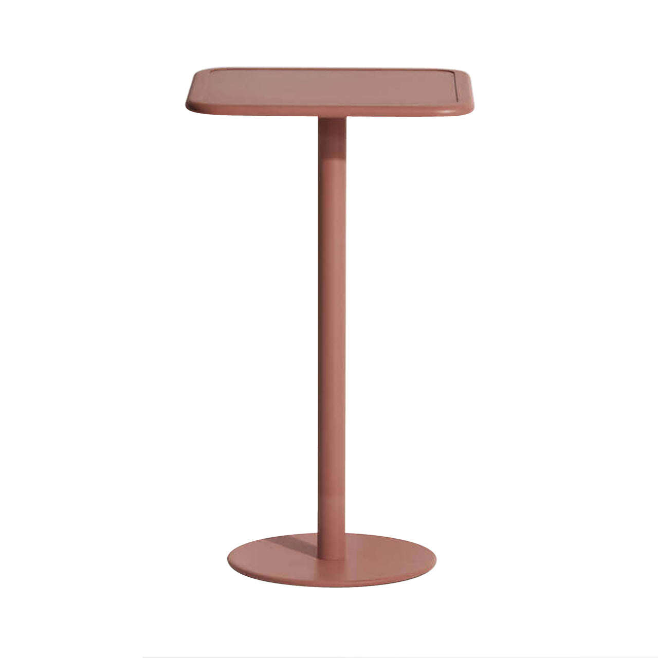 Week-End Bistro High Table: Square + Terracotta