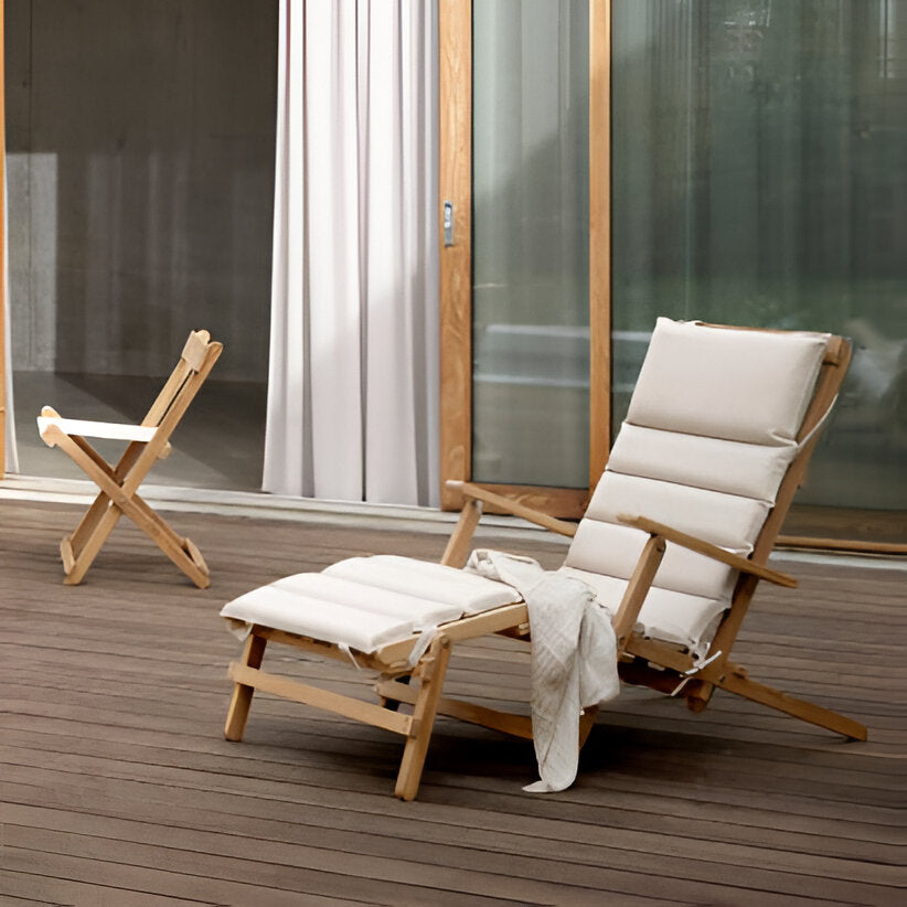 BM5565 Deck Chair with Footrest: Outdoor