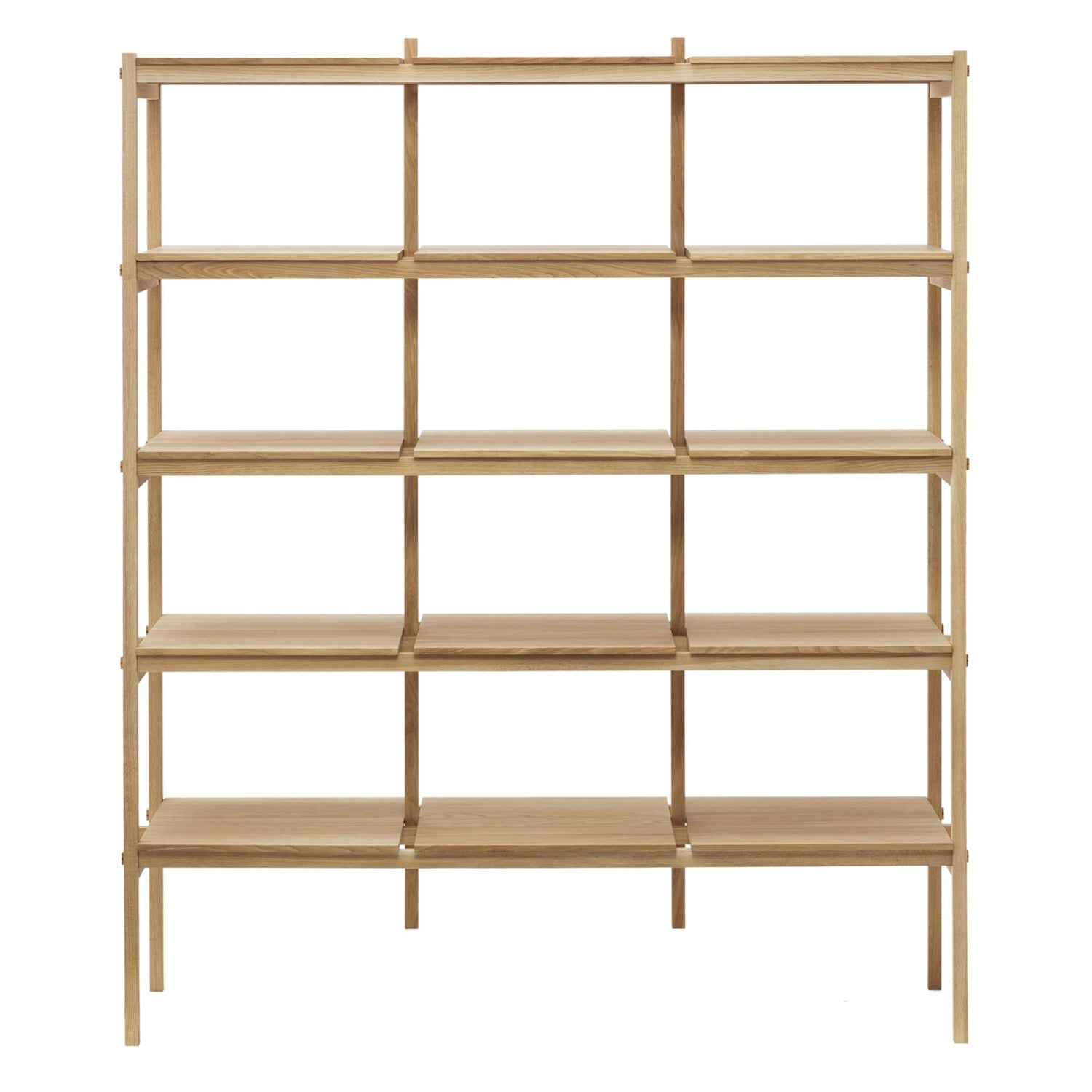 Kinuta Shelving N-SS01: System 1 + Pure Oak