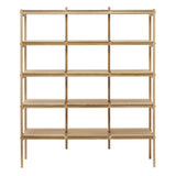 Kinuta Shelving N-SS01: System 1 + Pure Oak
