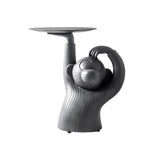 Monkey Side Table: Black