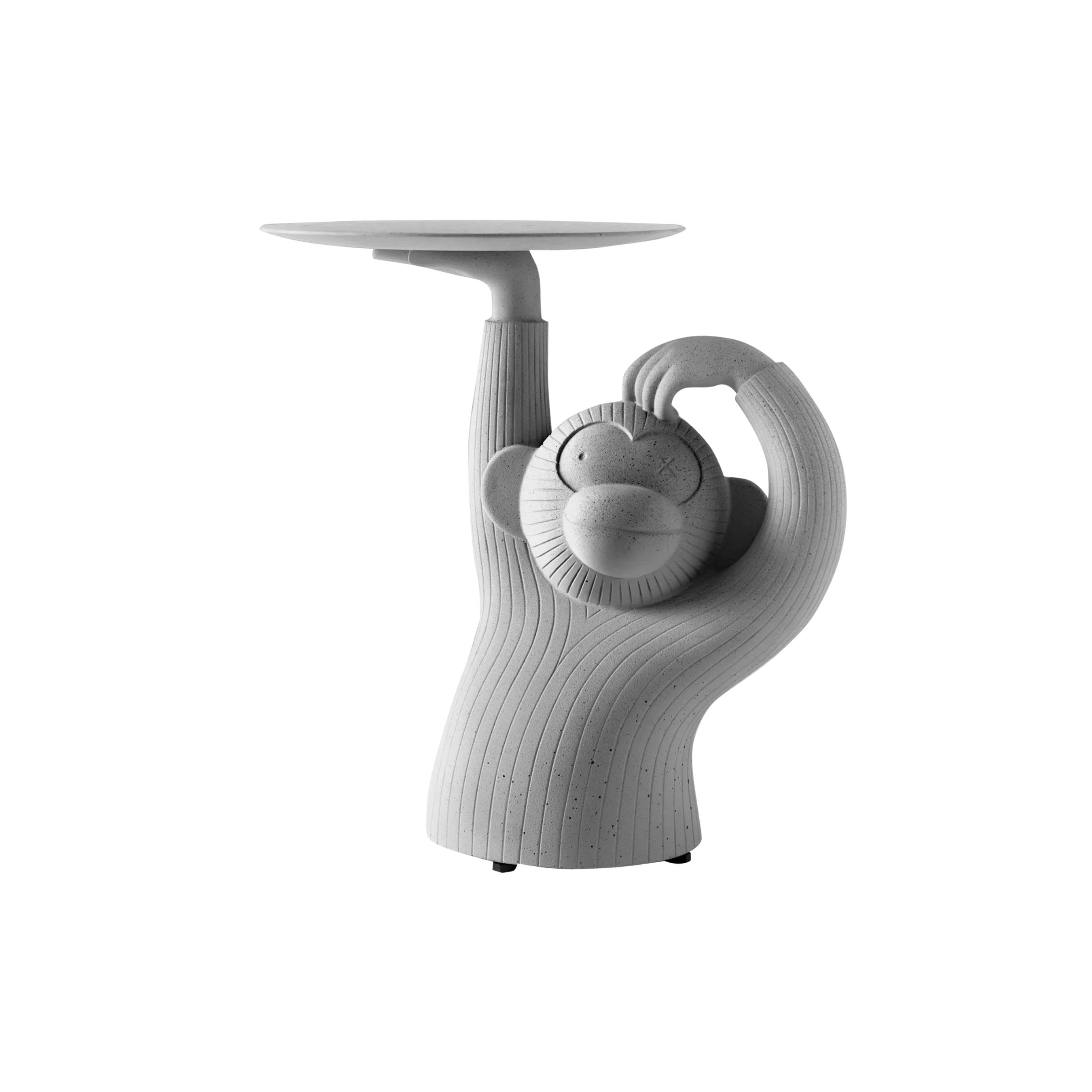 Monkey Side Table: Grey