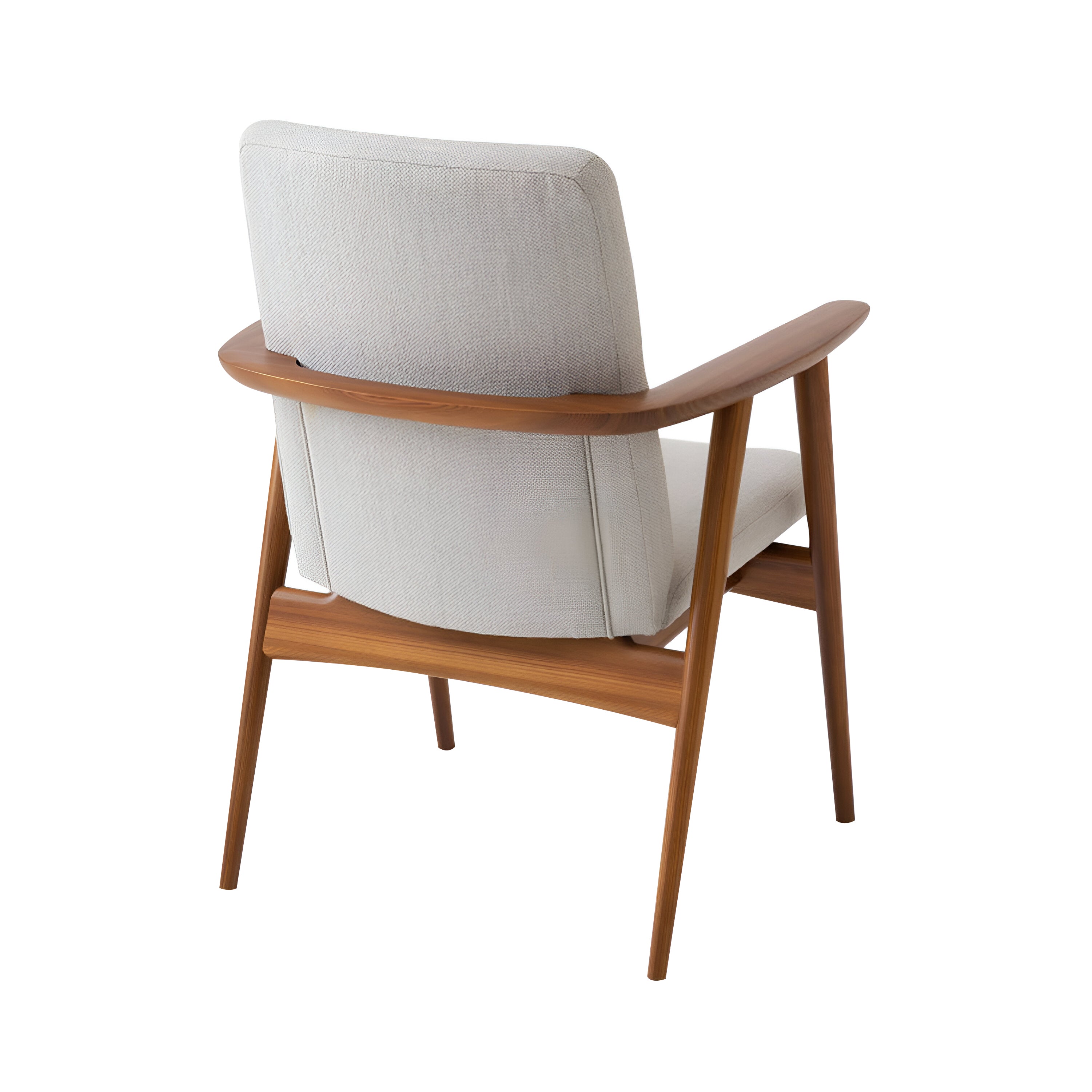 Kisaragi Armchair: Seat + Back Upholstered