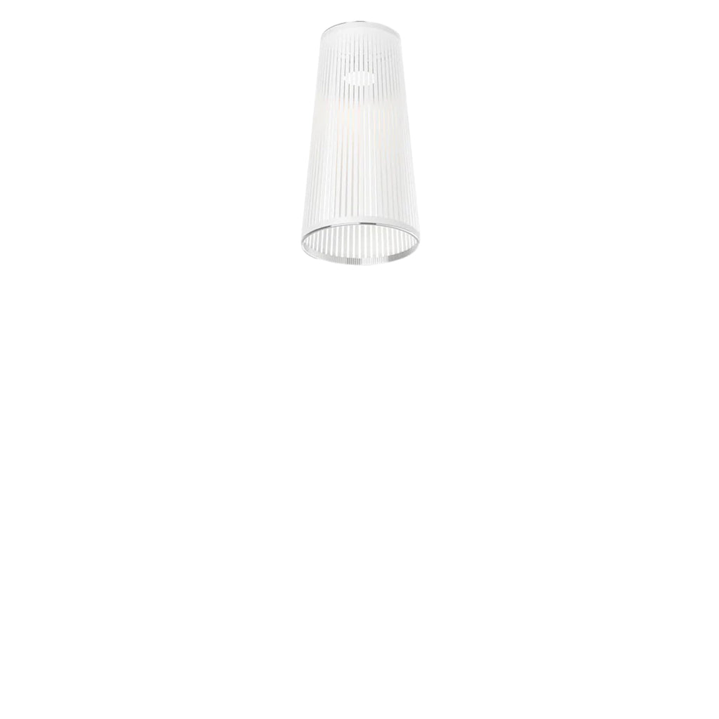 Solis Flush Lamp: Low + White