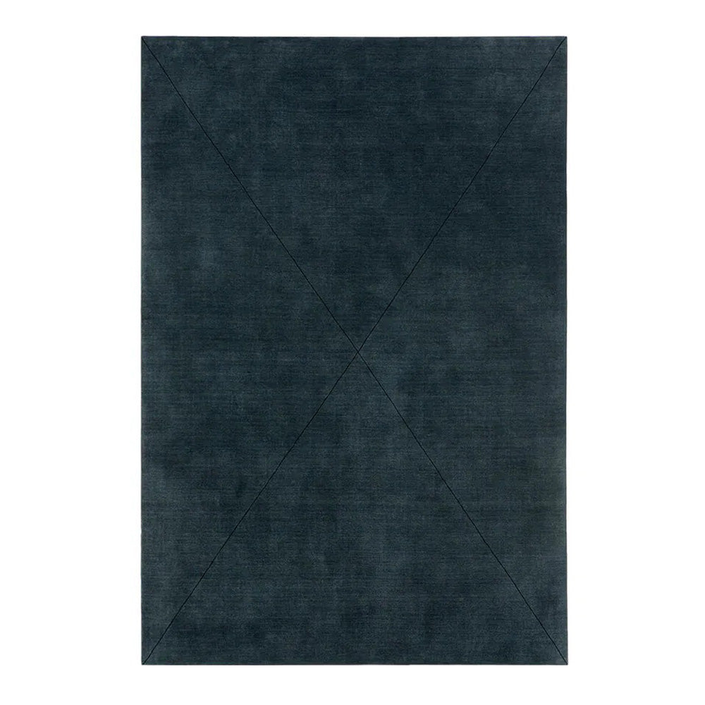 Salt Handloom Rectangle Rug: Medium + Tin