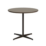 Circular Dining Table: 4 Star Base + Small - 29.5