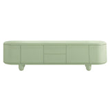 Explorer Cabinet: Small + Large - 92.1 + Pastel Green + Green