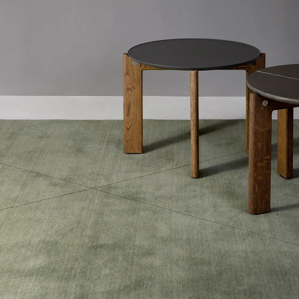 Salt Handloom Rectangle Rug: Large