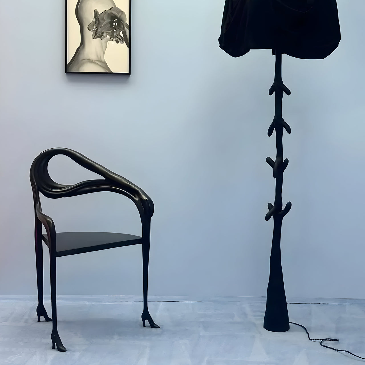 Leda Sculpture Armchair: Limited Edition