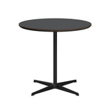 Circular Dining Table: 4 Star Base + Small - 29.5