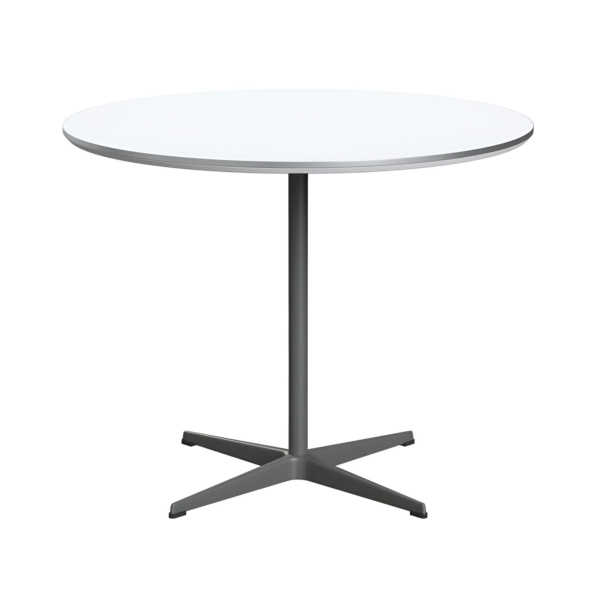 Circular Dining Table: 4 Star Base + Large - 35.4