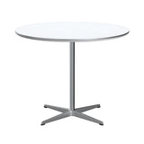 Circular Dining Table: 4 Star Base + Large - 35.4