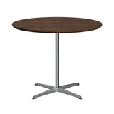 Circular Dining Table: 4 Star Base + Large - 35.4