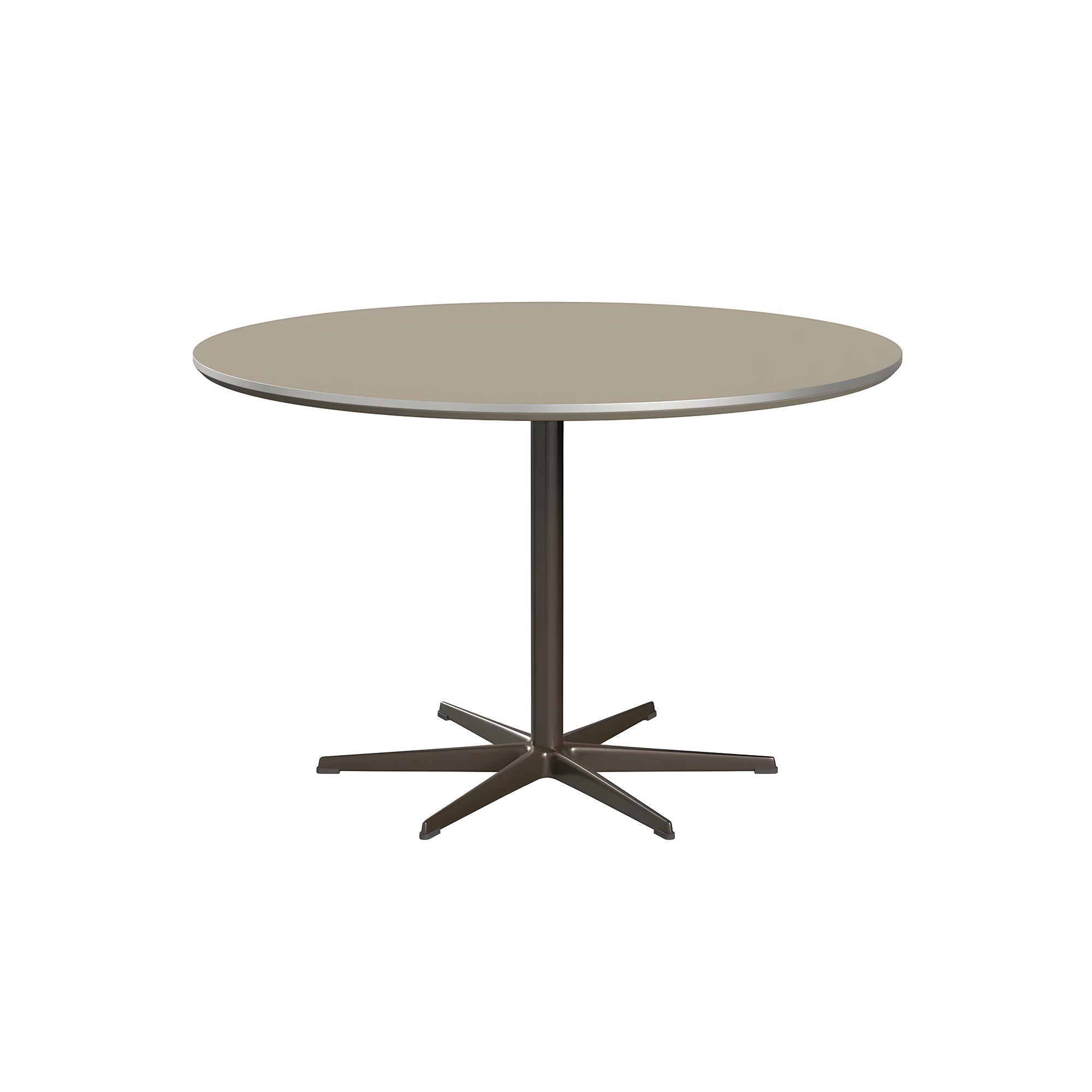 Circular Dining Table: 6 Star Base + Small - 47.2