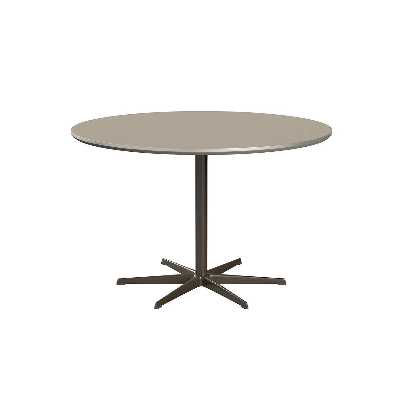 Circular Dining Table: 6 Star Base + Small - 47.2