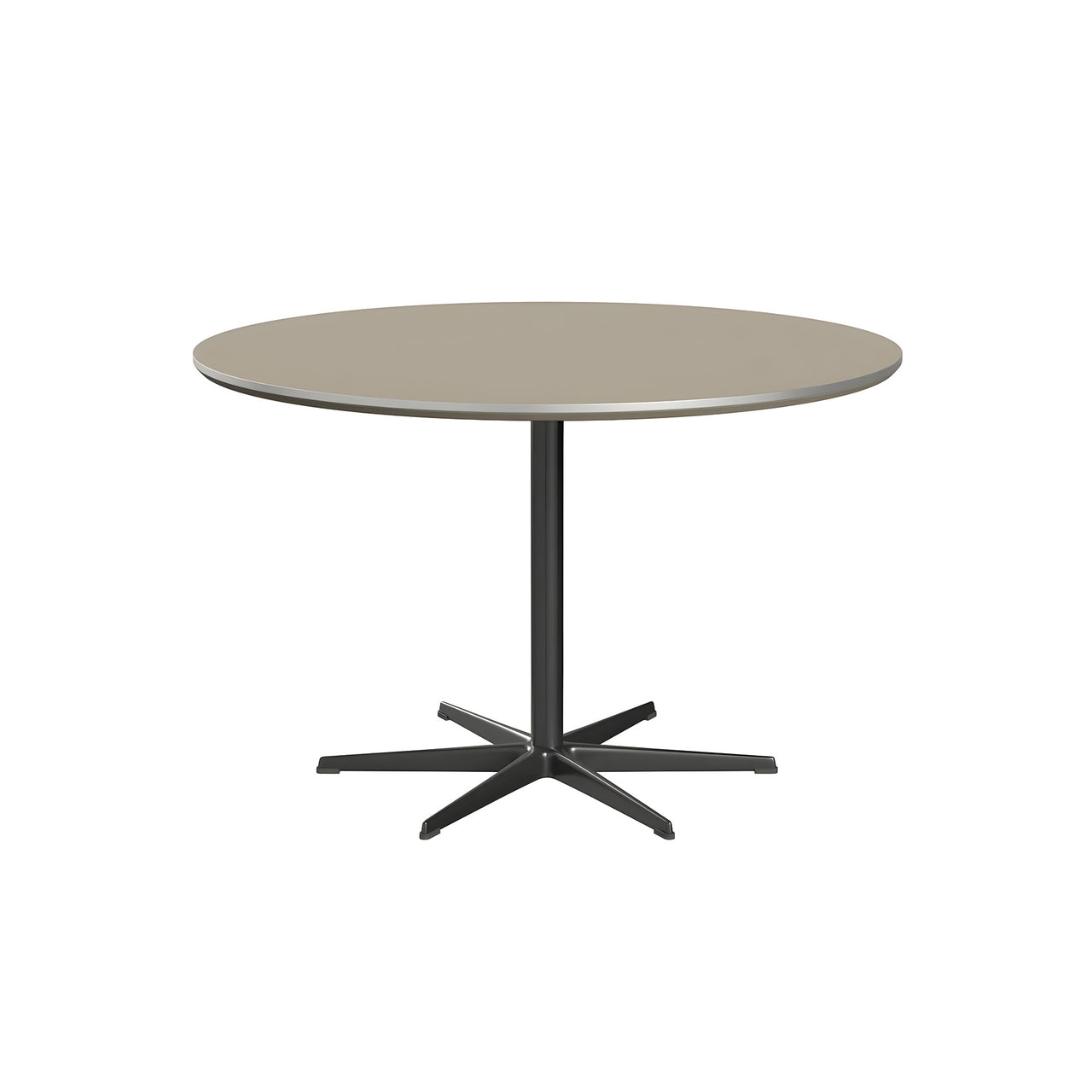 Circular Dining Table: 6 Star Base + Small - 47.2