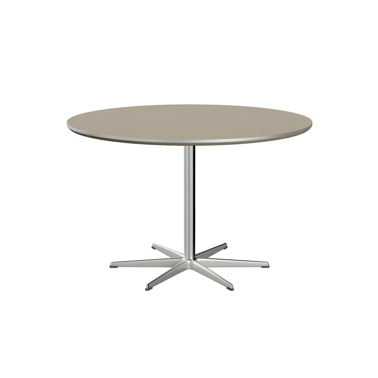 Circular Dining Table: 6 Star Base + Small - 47.2