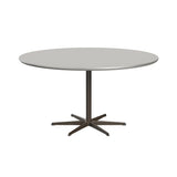 Circular Dining Table: 6 Star Base + Large - 57.1