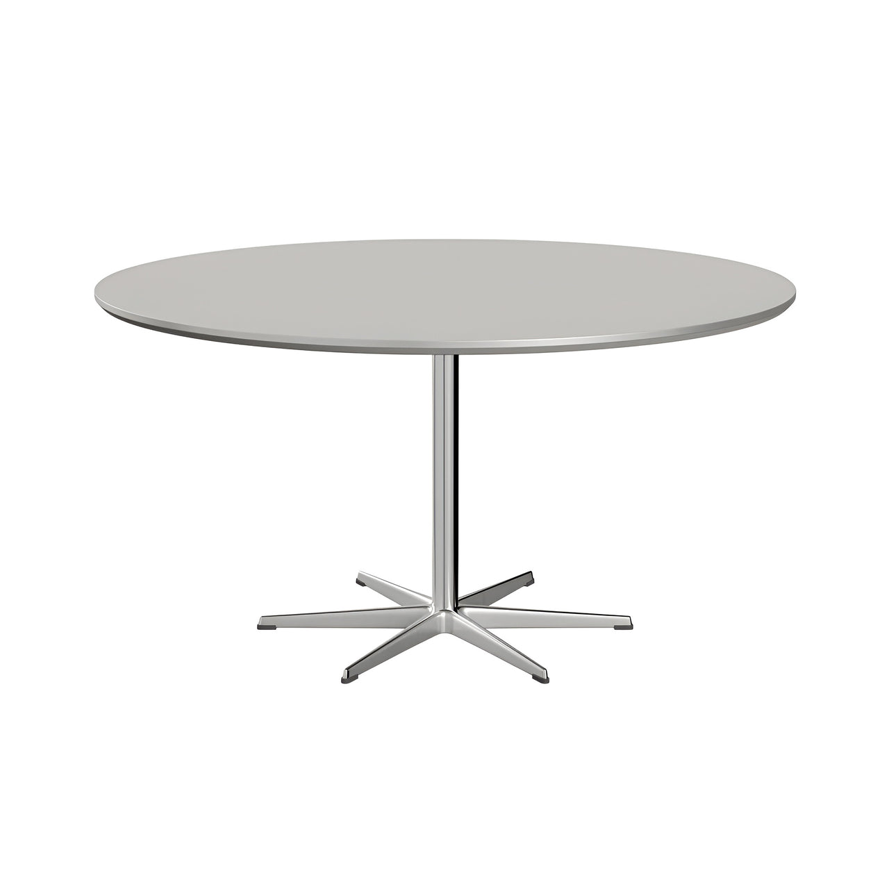 Circular Dining Table: 6 Star Base + Large - 57.1