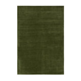 Salt Handloom Rectangle Rug: Small + Forest