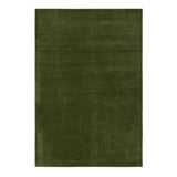 Salt Handloom Rectangle Rug: Medium + Forest