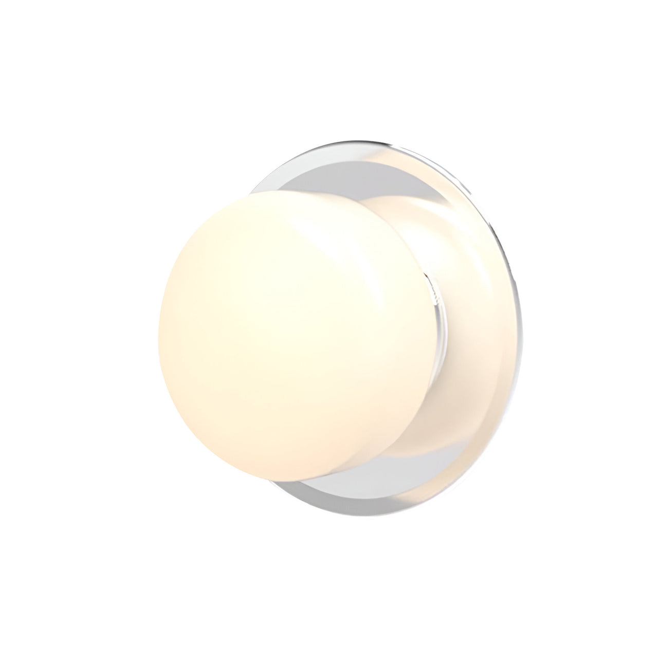 Pastille Wall Lamp: Disc + Droplet + Polished Chrome